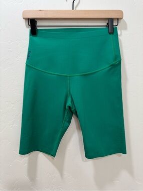Fanka Body Sculpt 9" Biker Shorts (Reversible Wear) Green Women's Small*